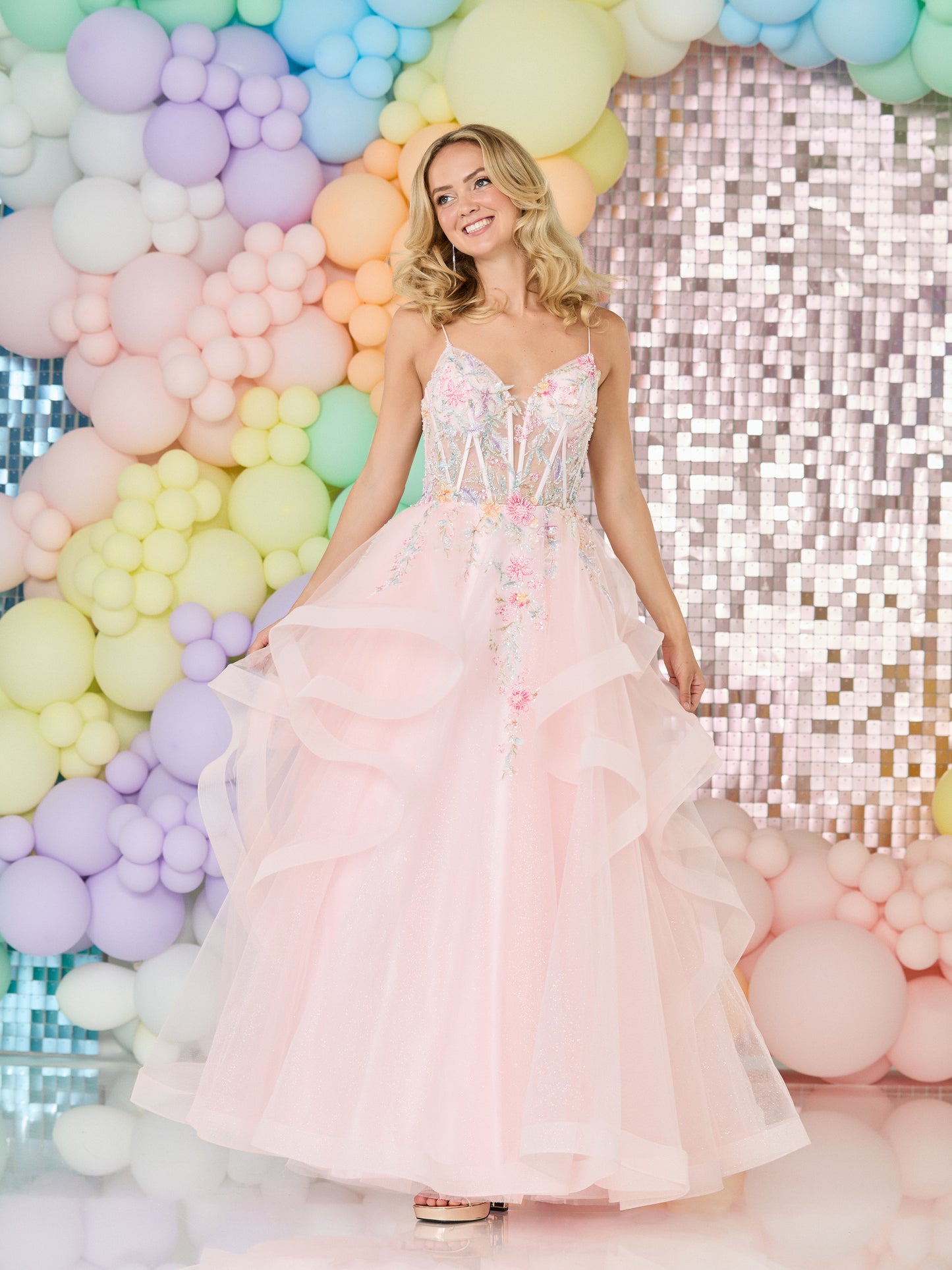 Tiffany's Prom Quinella Pink