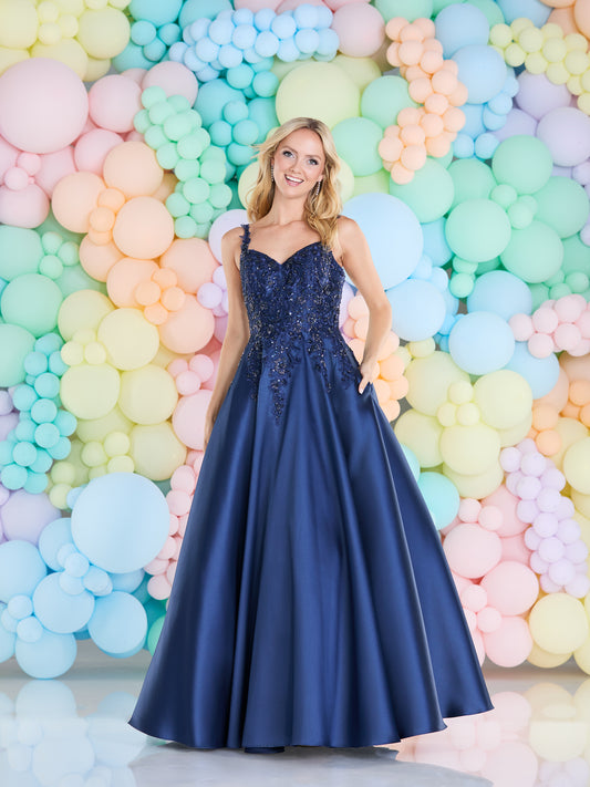 Tiffany's Prom Rae Navy