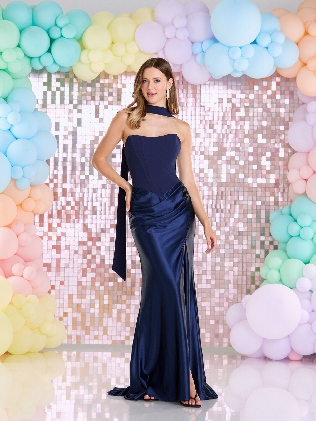 Tiffany's Prom Ronnie Navy