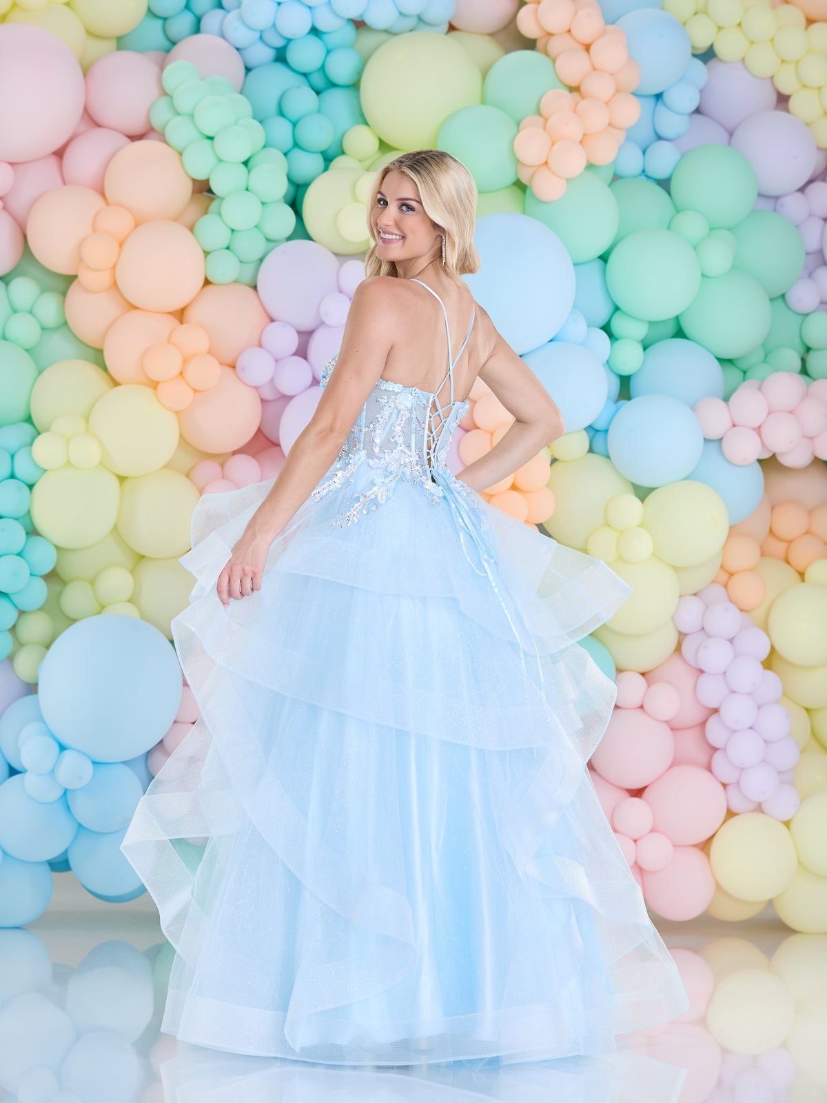 Tiffany's Prom Sara Blue