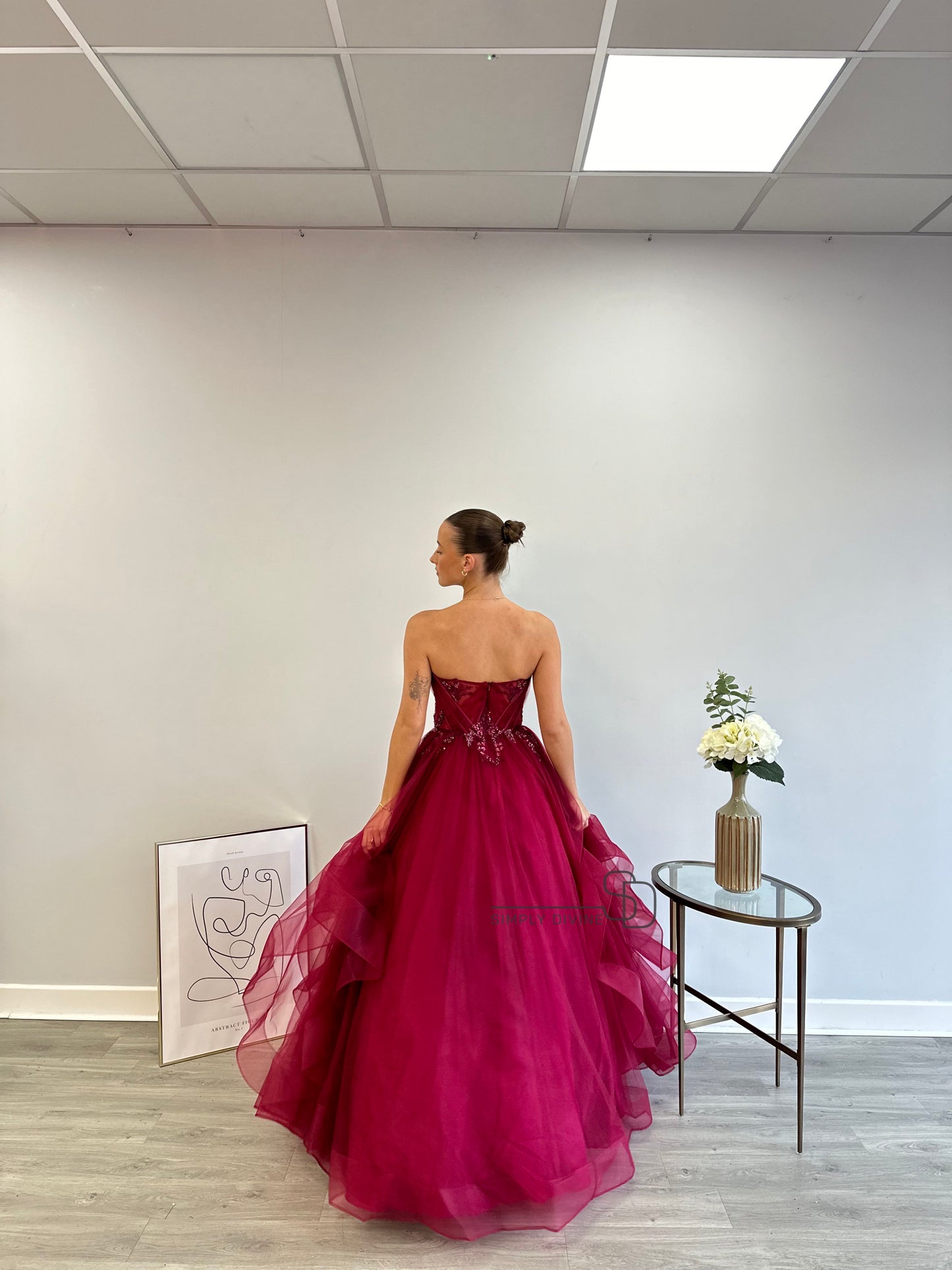 Simply Divine SD598 Deep Red