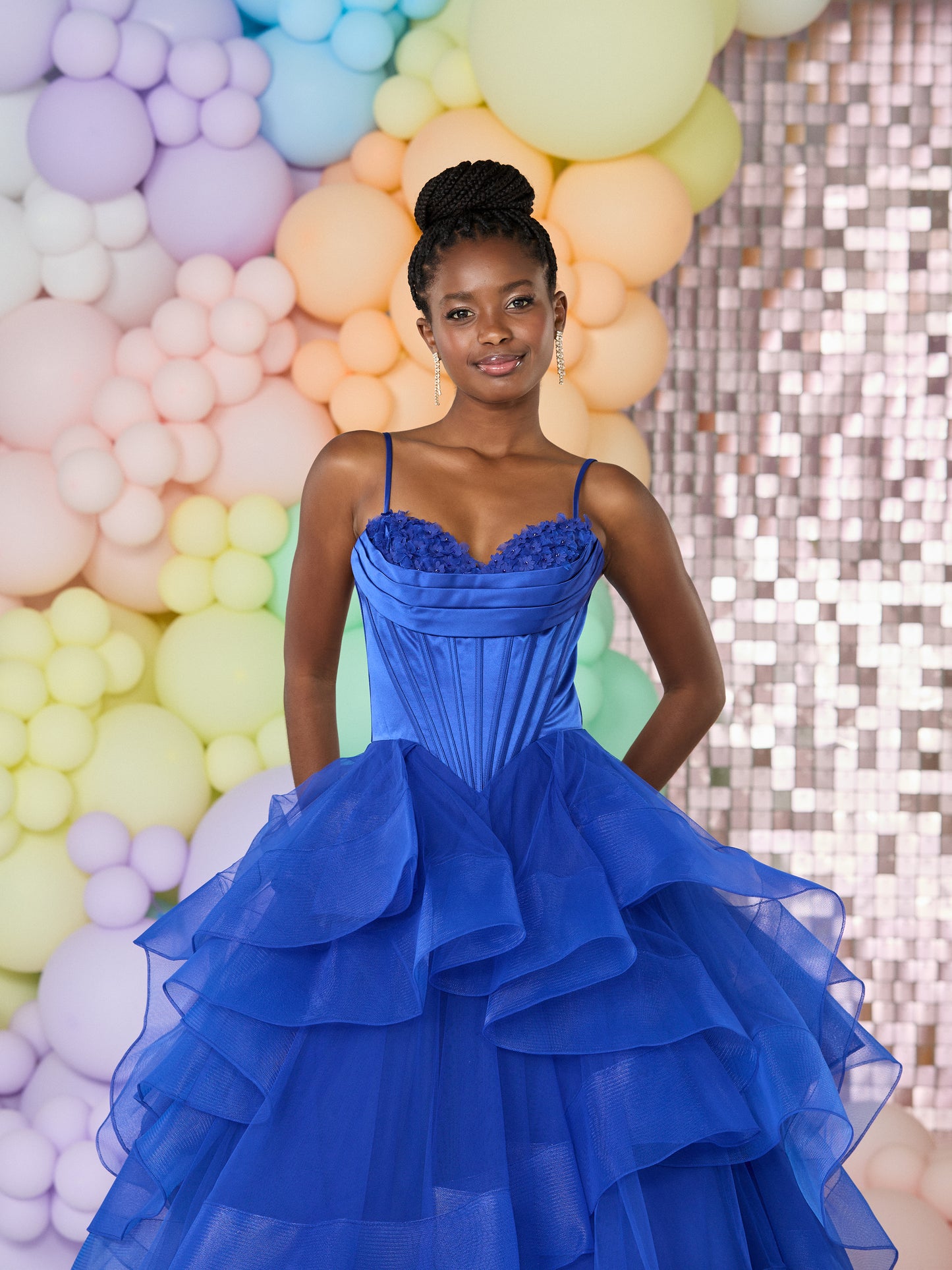 Tiffany's Prom Shaneice Light Blue