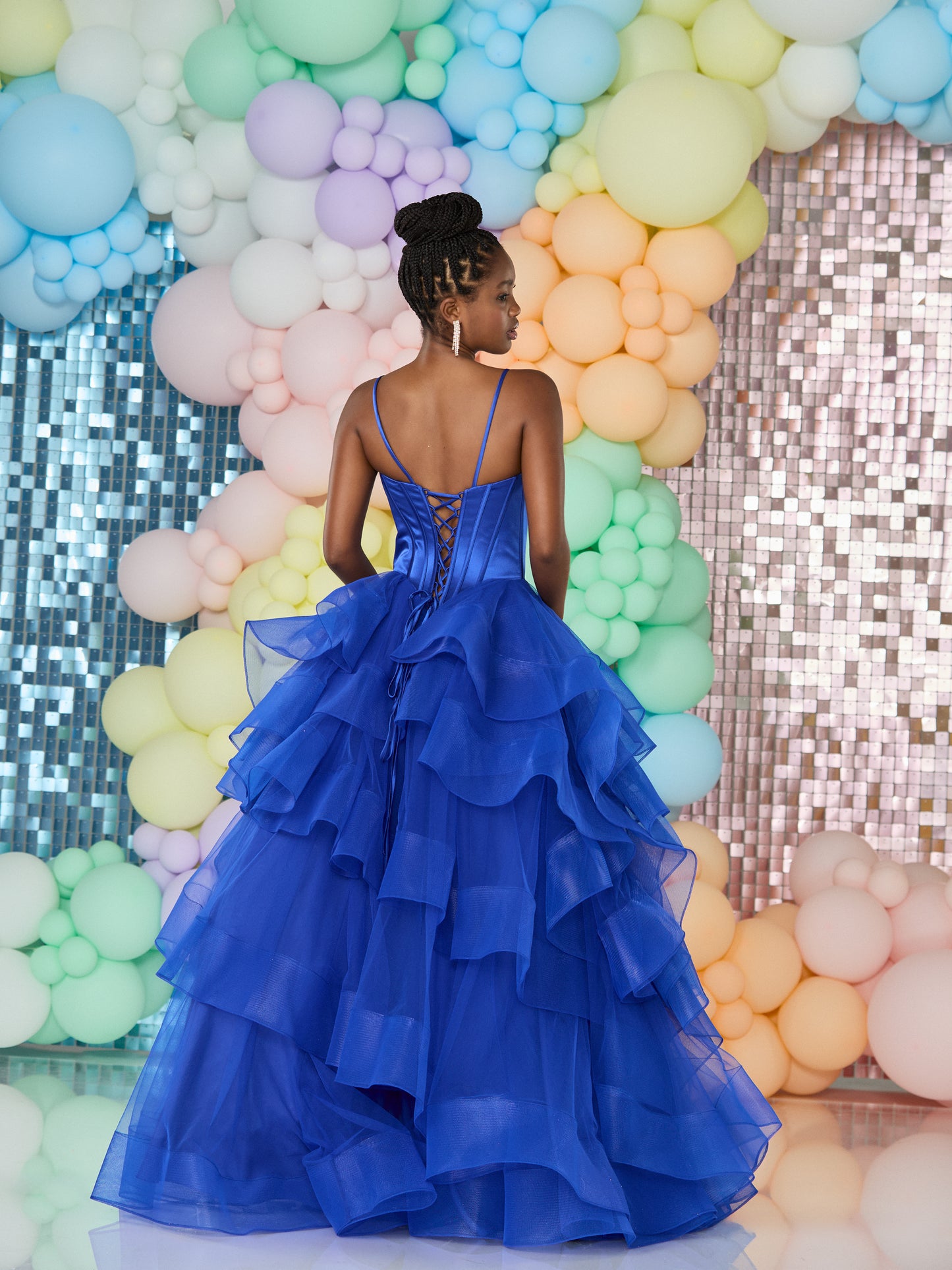 Tiffany's Prom Shaneice Light Blue