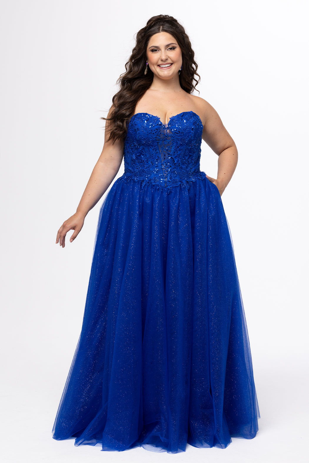 Sydney's Closet UK2601 Royal Blue