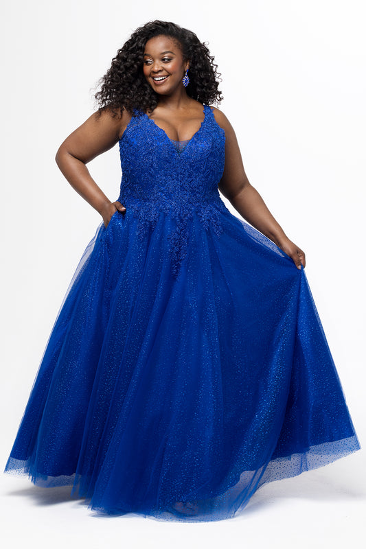 Sydney's Closet UK2602 Royal Blue