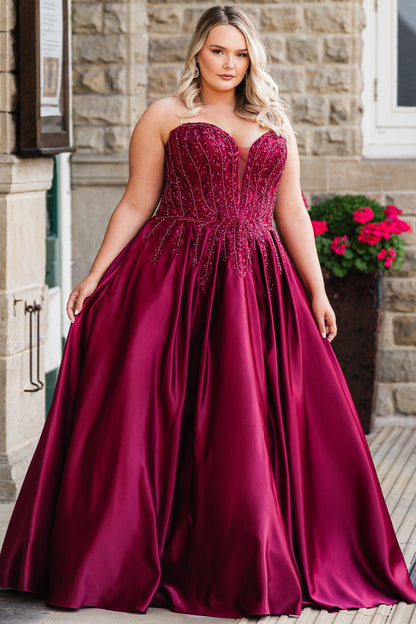 Sydney's Closet UK2603 Burgundy