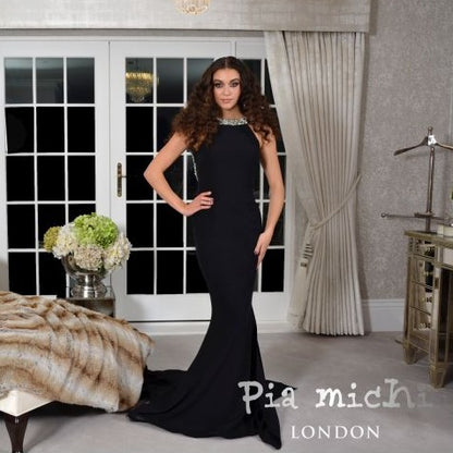 pia michi black dress Pia Michi Evening Gowns Huntingdon & Cambridge